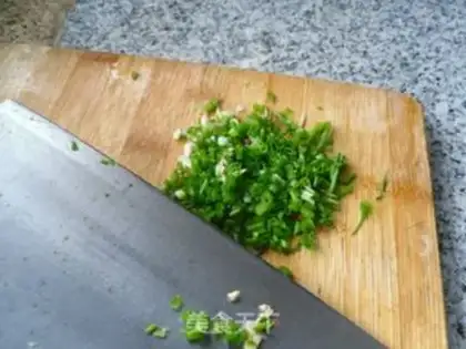 Make ♪ Little onion tofu dry ♪ step 2