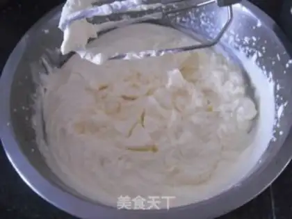 Make A flower cake step 5