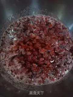 Make Strawberry sauce step 5