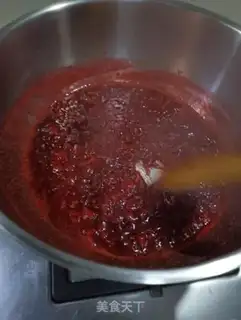 Make Strawberry sauce step 7