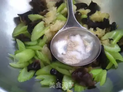 Make The fish and the celery step 12
