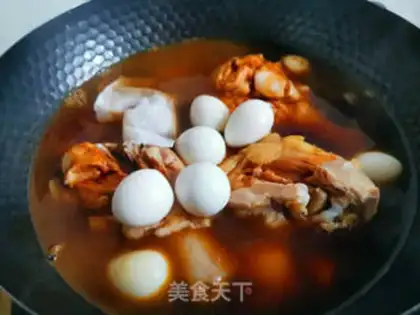Make The red chicken leg step 7
