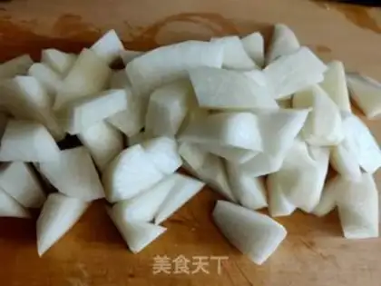 Make The radish soup step 1