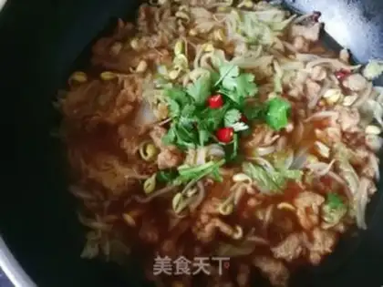 Make Bean bean sprouts with souffle step 10