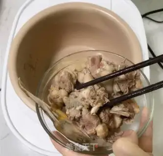 Make Old duck toad rice soup step 3