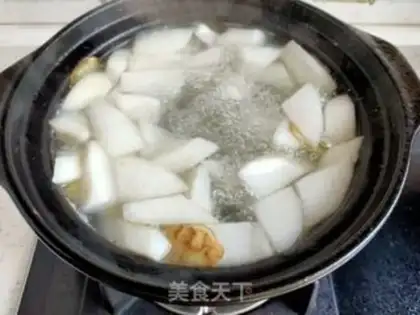 Make The radish soup step 7