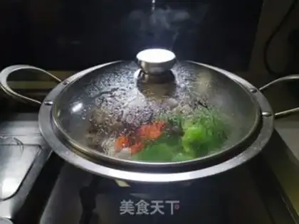 Make Double mushroom chicken step 4