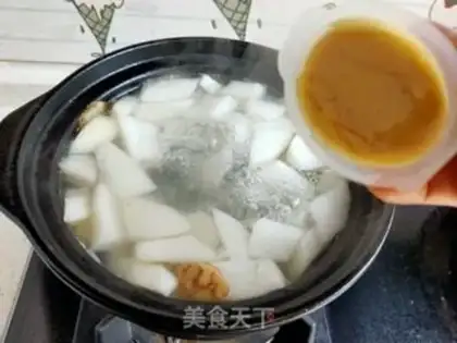 Make The radish soup step 8