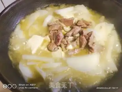 Make Beef tofu radish step 7