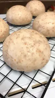 Make A simple version of the whole wheat bun step 12