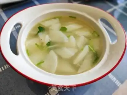 Make The radish soup step 12