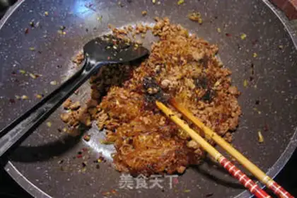 Make Beef ants on the tree step 7