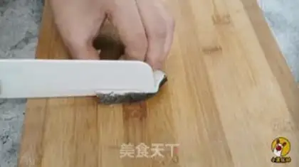 Make Silver cod radish step 1