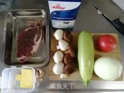 Make Steak and steak sauce step 0