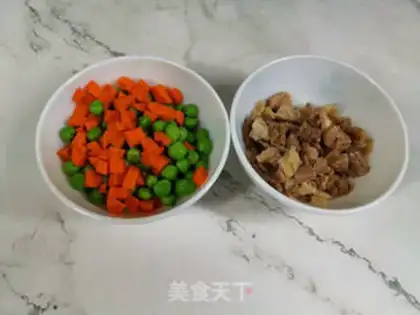 Make Vegetable beef fried rice step 0