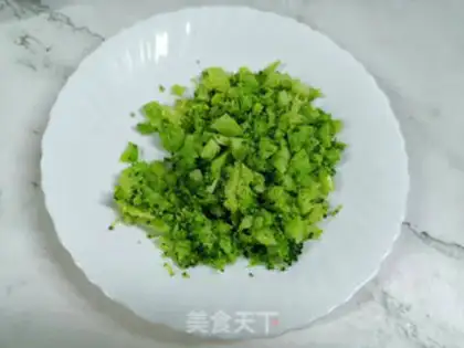Make Vegetable beef fried rice step 1