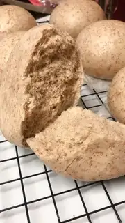 Make A simple version of the whole wheat bun step 25