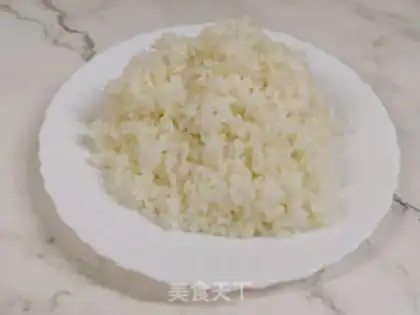 Make Vegetable beef fried rice step 3