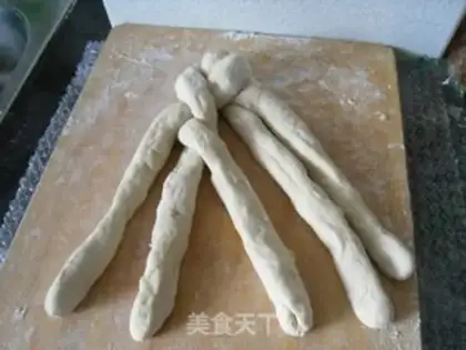 Make Five plaid breads step 7