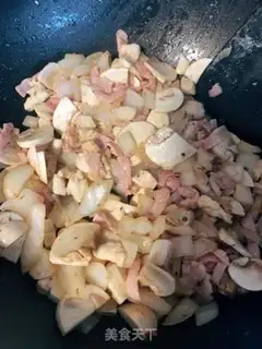 Make Bacon chicken tomato pasta step 4