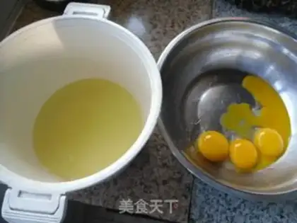 Make No water cake step 1