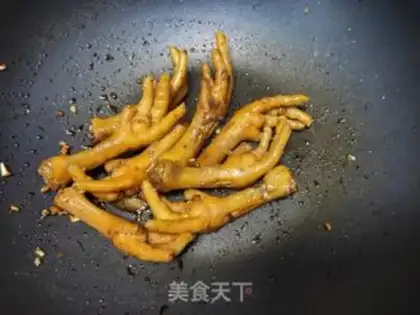 Make Garlic chicken claws step 4