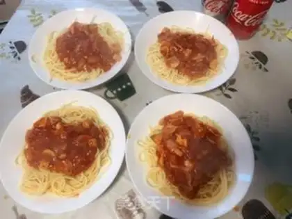 Make Bacon chicken tomato pasta step 10