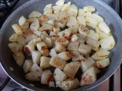 Make Black pepper potatoes step 8