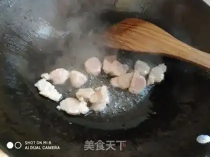 Make Garlic fried meat step 2