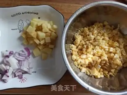Make Corn potato soup step 0