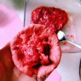 Make Strawberry buns step 10