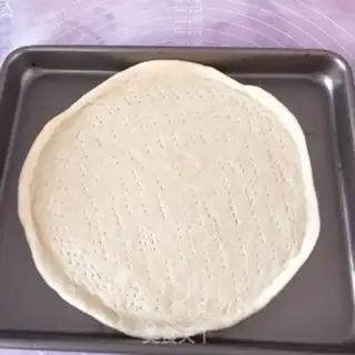 Make Corn ham pizza step 3