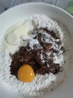 Make Chocolate cookies step 2