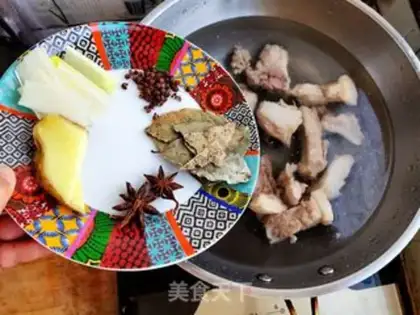 Make Saffron ribs step 3