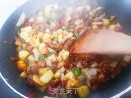 Make Spicy chicken step 7