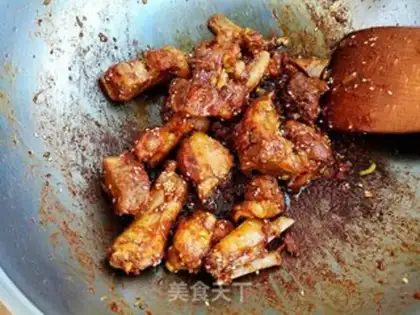 Make Saffron ribs step 11