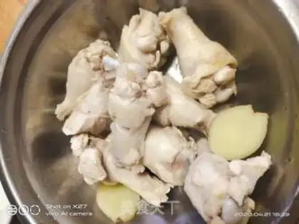 Make Potato chicken leg step 3