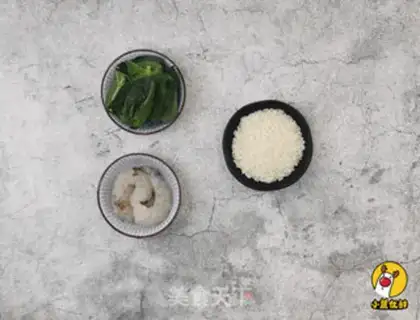 Make Shrimp congee step 0
