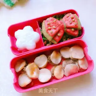 Make Beef steamed chicken leg and mushroom box step 9