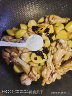 Make Potato chicken leg step 8