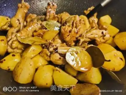 Make Potato chicken leg step 9