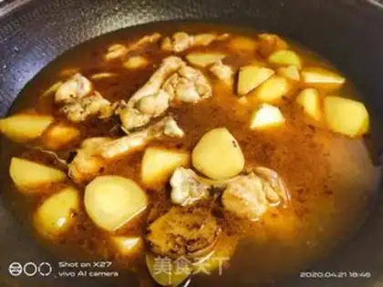 Make Potato chicken leg step 10
