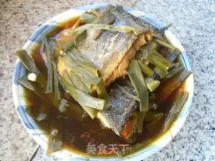 Make Cream oil, salty fish step 7
