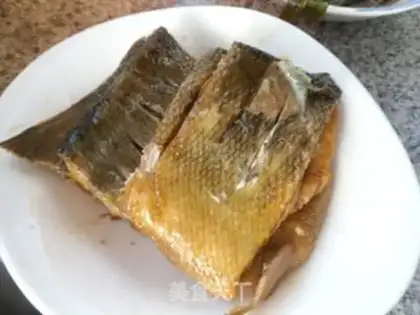 Make Cream oil, salty fish step 8