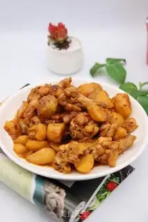 Make Potato chicken leg step 12