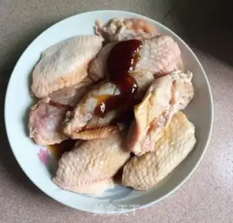 Make Red fried chicken step 1