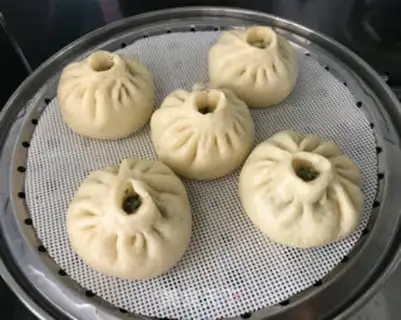 Make Chicken bun step 15