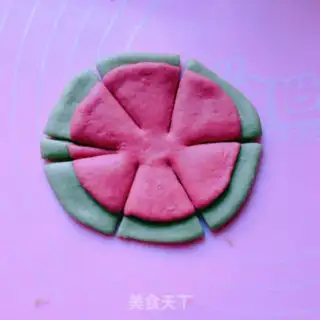 Make Butterfly buns step 2