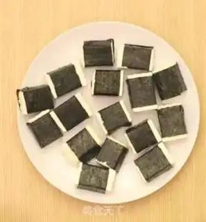 Make Seaweed tofu step 1