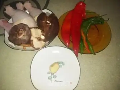 Make Frozen chicken step 0